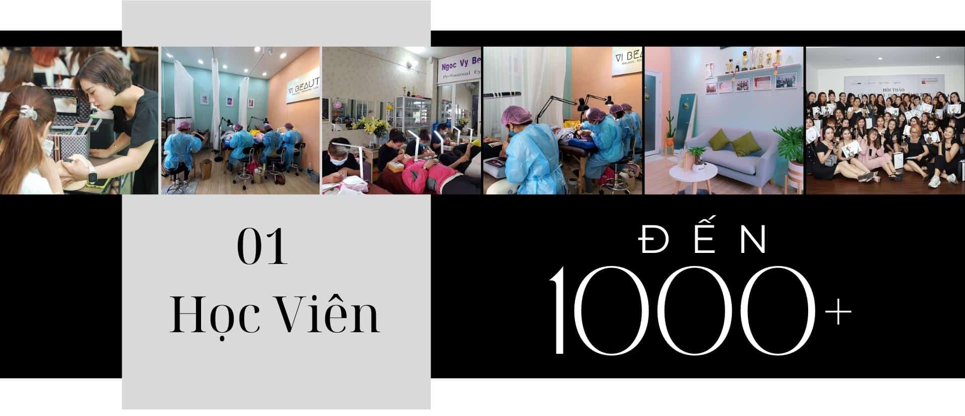 Master Vy Nguyễn - Vi beauty Academy dạy hơn 1000 học viên