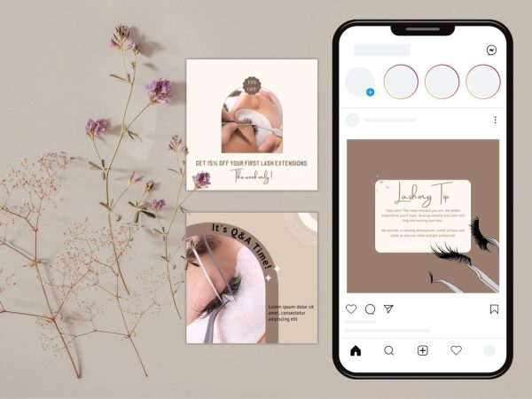 EN Brown Lash Tech Instagram Posts Social Media Content 3